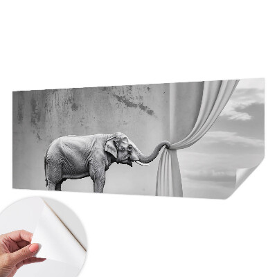 Mural de pared con estampado hermoso Elefante surrealista