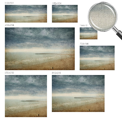 Mural de pared con estampado hermoso Paisaje nostálgico