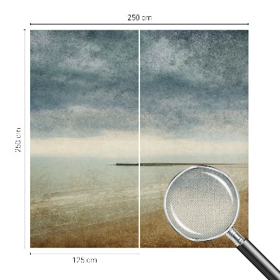 Mural de pared con estampado hermoso Paisaje nostálgico