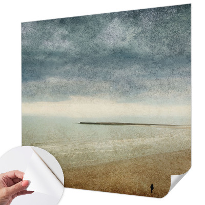 Mural de pared con estampado hermoso Paisaje nostálgico