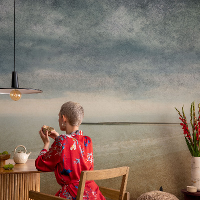 Mural de pared con estampado hermoso Paisaje nostálgico