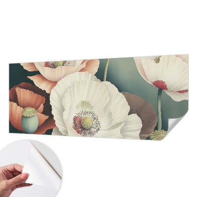 Papel mural texturado decorativo Belleza floral