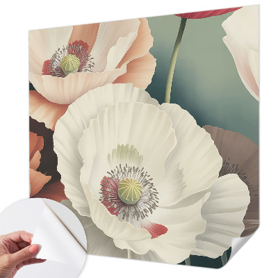 Papel mural texturado decorativo Belleza floral