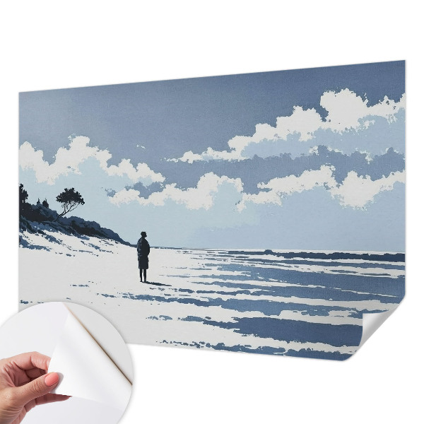 Fotomural decorativo para cabecero de cama con el diseño