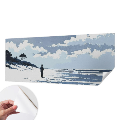 Fotomural decorativo para cabecero de cama con el diseño 