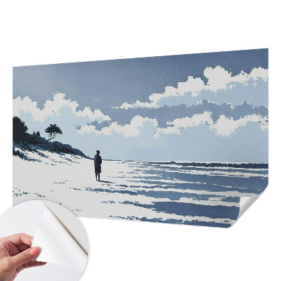 Fotomural decorativo para cabecero de cama con el diseño 