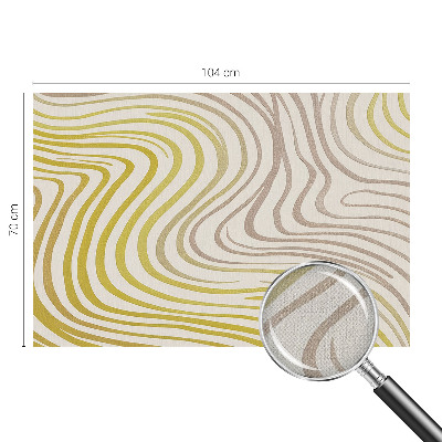 Papel mural con patrón decorativo Elegancia líquida