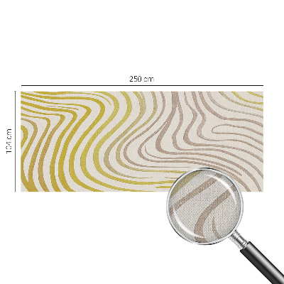 Papel mural con patrón decorativo Elegancia líquida