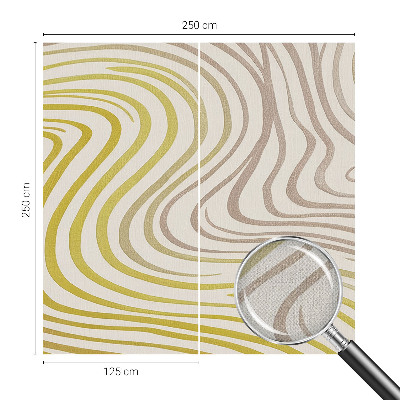 Papel mural con patrón decorativo Elegancia líquida