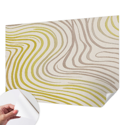Papel mural con patrón decorativo Elegancia líquida