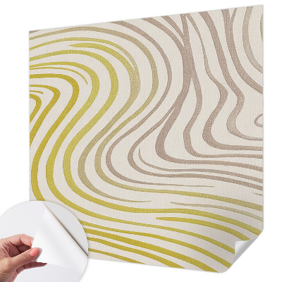 Papel mural con patrón decorativo Elegancia líquida