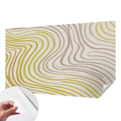 Papel mural con patrón decorativo Elegancia líquida