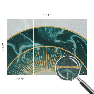 Papel mural texturado decorativo Mármol elegante