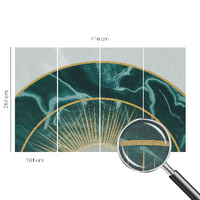 Papel mural texturado decorativo Mármol elegante