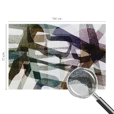 Fotomural decorativo para cabecero de cama lazos coloridos