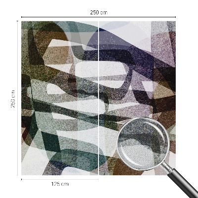 Fotomural decorativo para cabecero de cama lazos coloridos