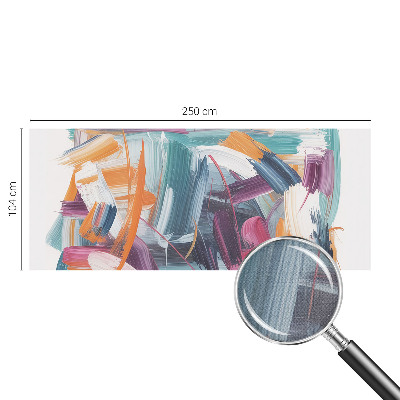 Papel mural con patrón decorativo Golpes enérgicos