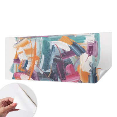 Papel mural con patrón decorativo Golpes enérgicos