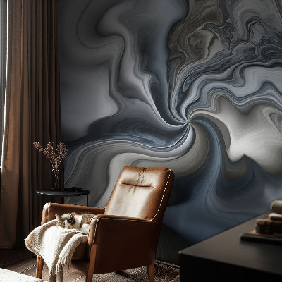 Papel mural texturado decorativo Nubes arremolinadas