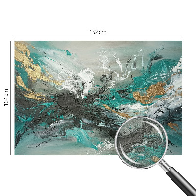 Mural de pared con estampado hermoso vórtice artístico