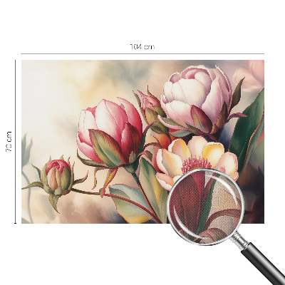 Fotomural decorativo para cabecero de cama Un ramo de flores