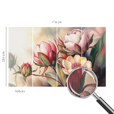 Fotomural decorativo para cabecero de cama Un ramo de flores