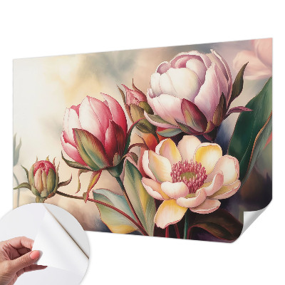 Fotomural decorativo para cabecero de cama Un ramo de flores