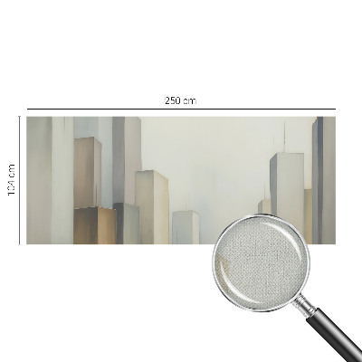 Papel mural con patrón decorativo rascacielos de la ciudad