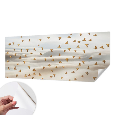 Papel mural con patrón decorativo Pájaros en vuelo
