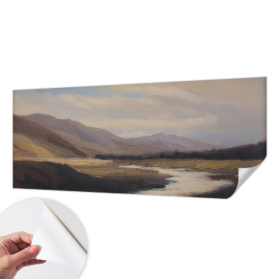 Papel mural texturado decorativo Paz natural