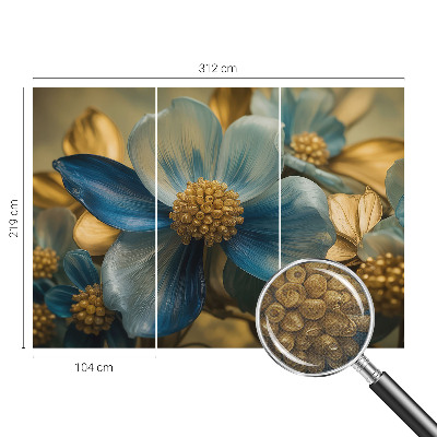 Papel mural con patrón decorativo Arreglo floral