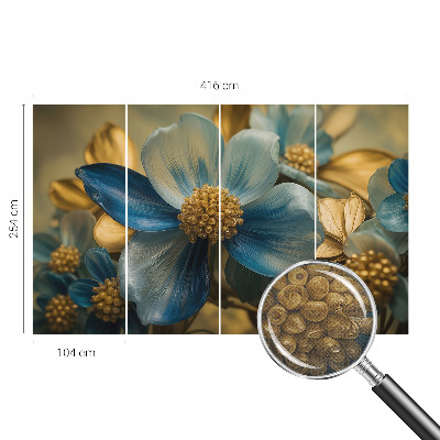 Papel mural con patrón decorativo Arreglo floral