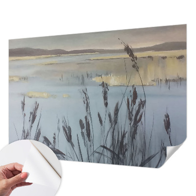 Fotomural decorativo para cabecero de cama Un lago tranquilo