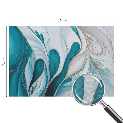 Papel mural texturado decorativo Patrones fluidos