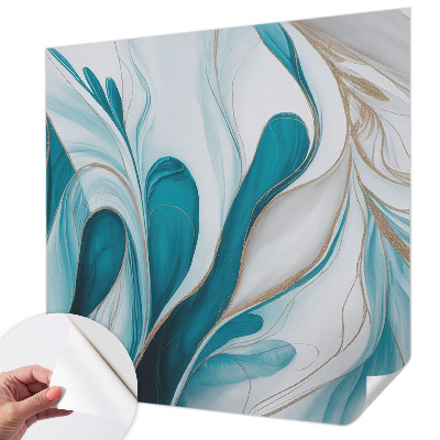 Papel mural texturado decorativo Patrones fluidos