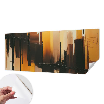 Mural de pared con estampado hermoso rayas verticales