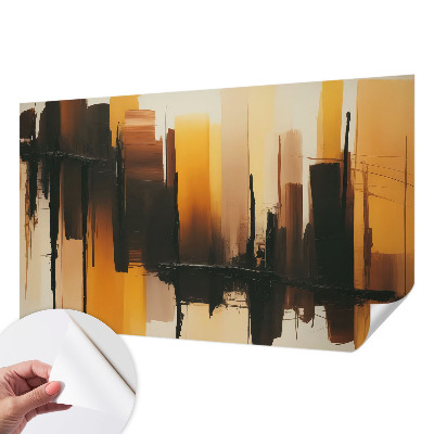 Mural de pared con estampado hermoso rayas verticales