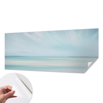Mural de pared con estampado hermoso mar en calma