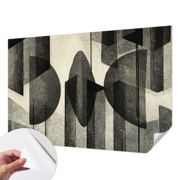 Papel mural con patrón decorativo Formas geométricas