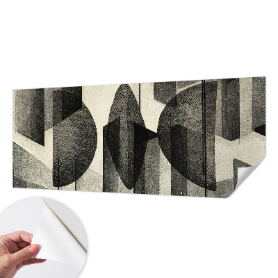 Papel mural con patrón decorativo Formas geométricas