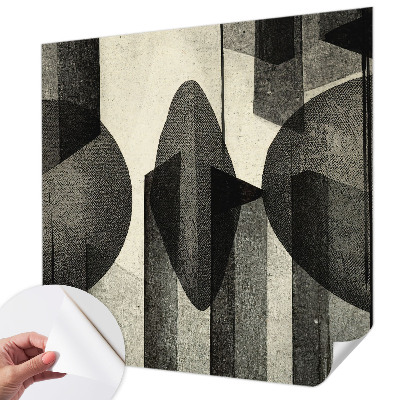 Papel mural con patrón decorativo Formas geométricas