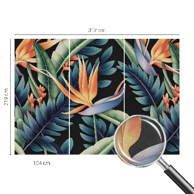 Papel mural texturado decorativo Tema del paraíso
