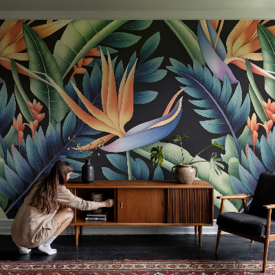 Papel mural texturado decorativo Tema del paraíso