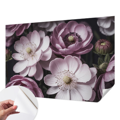Mural de pared con estampado hermoso Elegancia floral