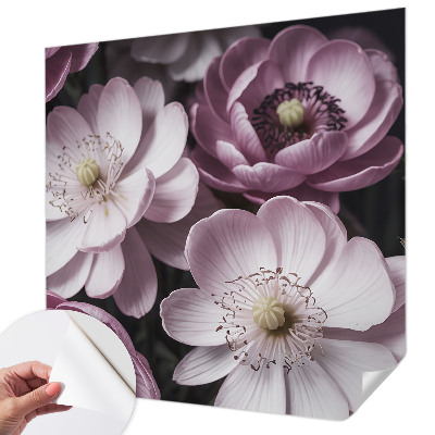Mural de pared con estampado hermoso Elegancia floral