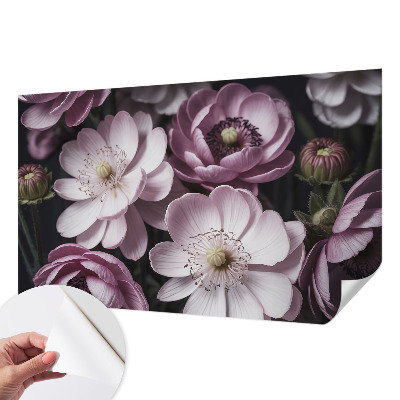 Mural de pared con estampado hermoso Elegancia floral
