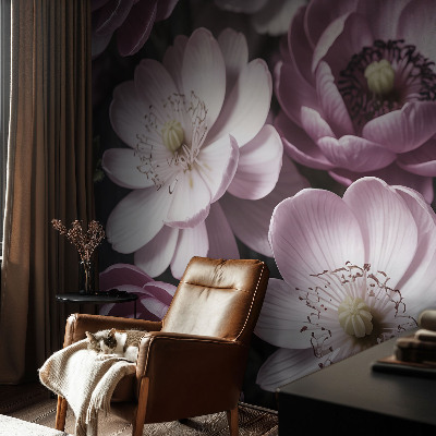 Mural de pared con estampado hermoso Elegancia floral