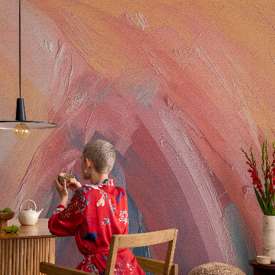 Papel mural con patrón decorativo explosiones coloridas