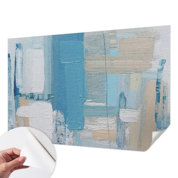 Mural de pared con estampado hermoso con diseño 'Armonía moderna' para decoración de interiores