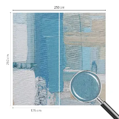 Mural de pared con estampado hermoso con diseño 'Armonía moderna' para decoración de interiores